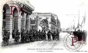 ALGER - BATAILLE DE FLEURS - LIBELLULES - AVRIL 1910